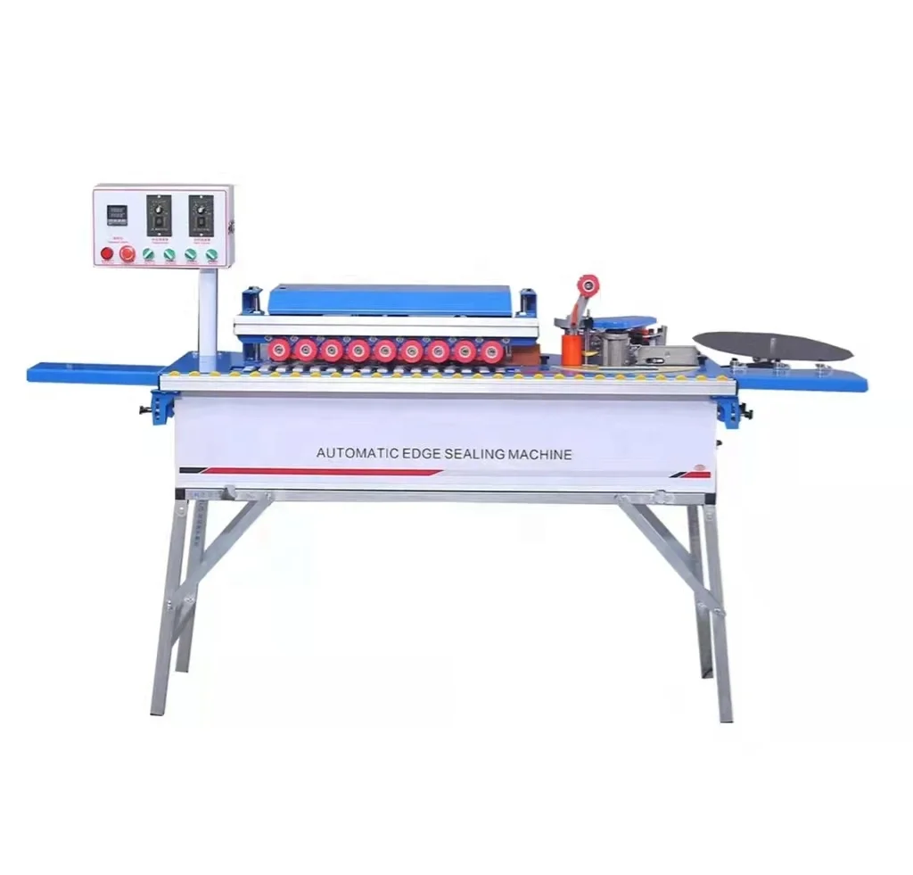 Edge Banding Machine with Auto Gluing and Trimming Buffing and Automatic End Cutting