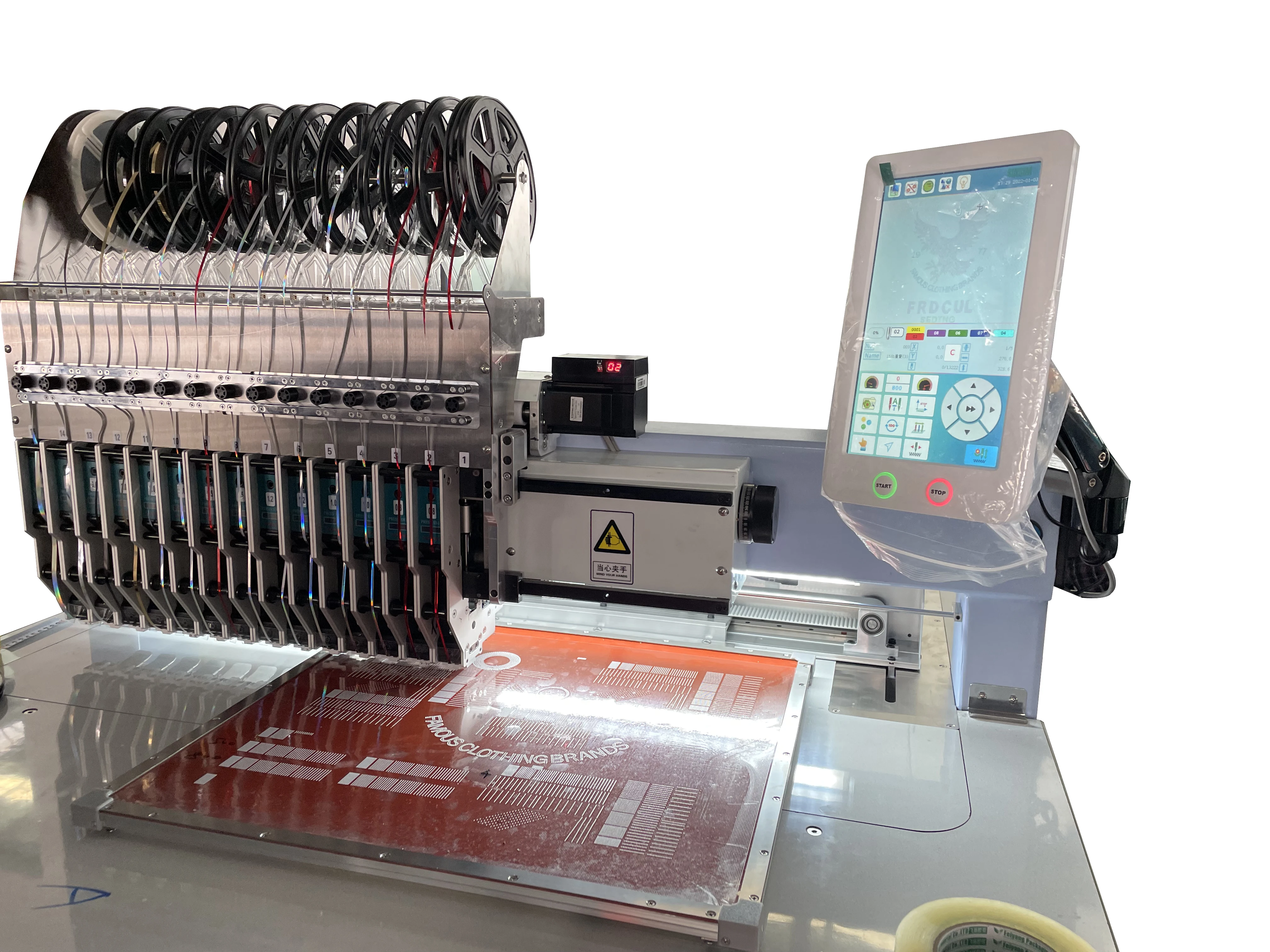 SHENYUE hot fixed sequin machine punching automatic for heat press design