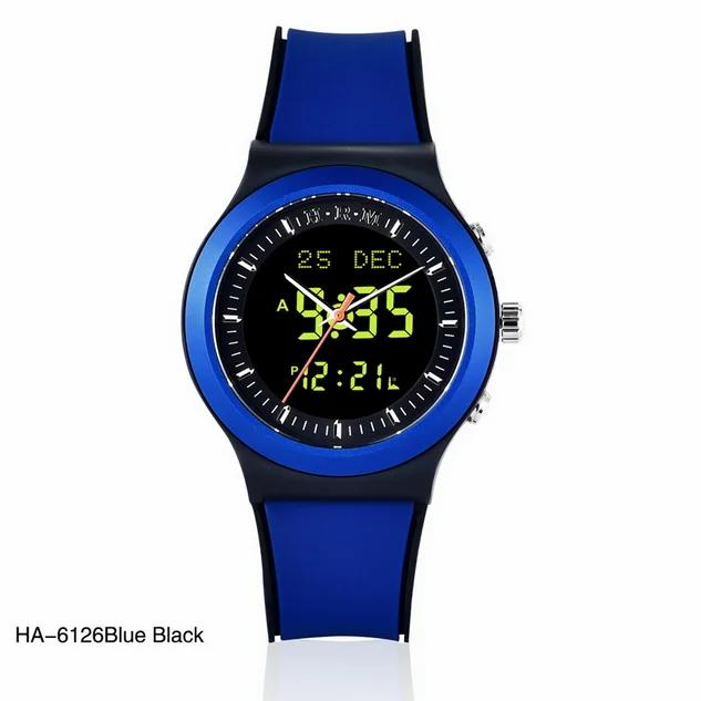 Elegance prayer watch alharameen azan digital watch arabic dial HA-6126