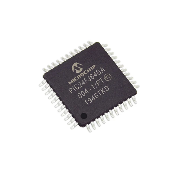 MCU P24FJ64GA004-I/PT QFP44 Encapsulation Chip New Original Integrated Circuit Electronic Component P