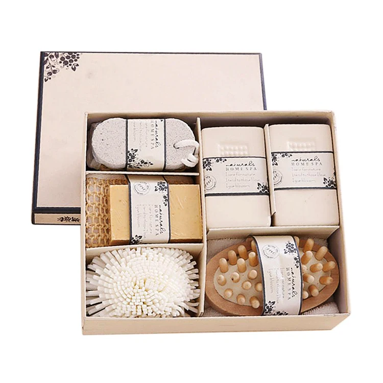 Recycled offset printing custom small brown kraft paper soap pillow packing gift box,cardboard wrapping gift package