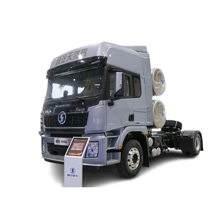 Competitive Price New 4x2 Liquefied Natural Gas Euro 6 Engine 530hp 2 Seats 2 Doors Cabin 12AMT Trailer Trucks for Tractor Head