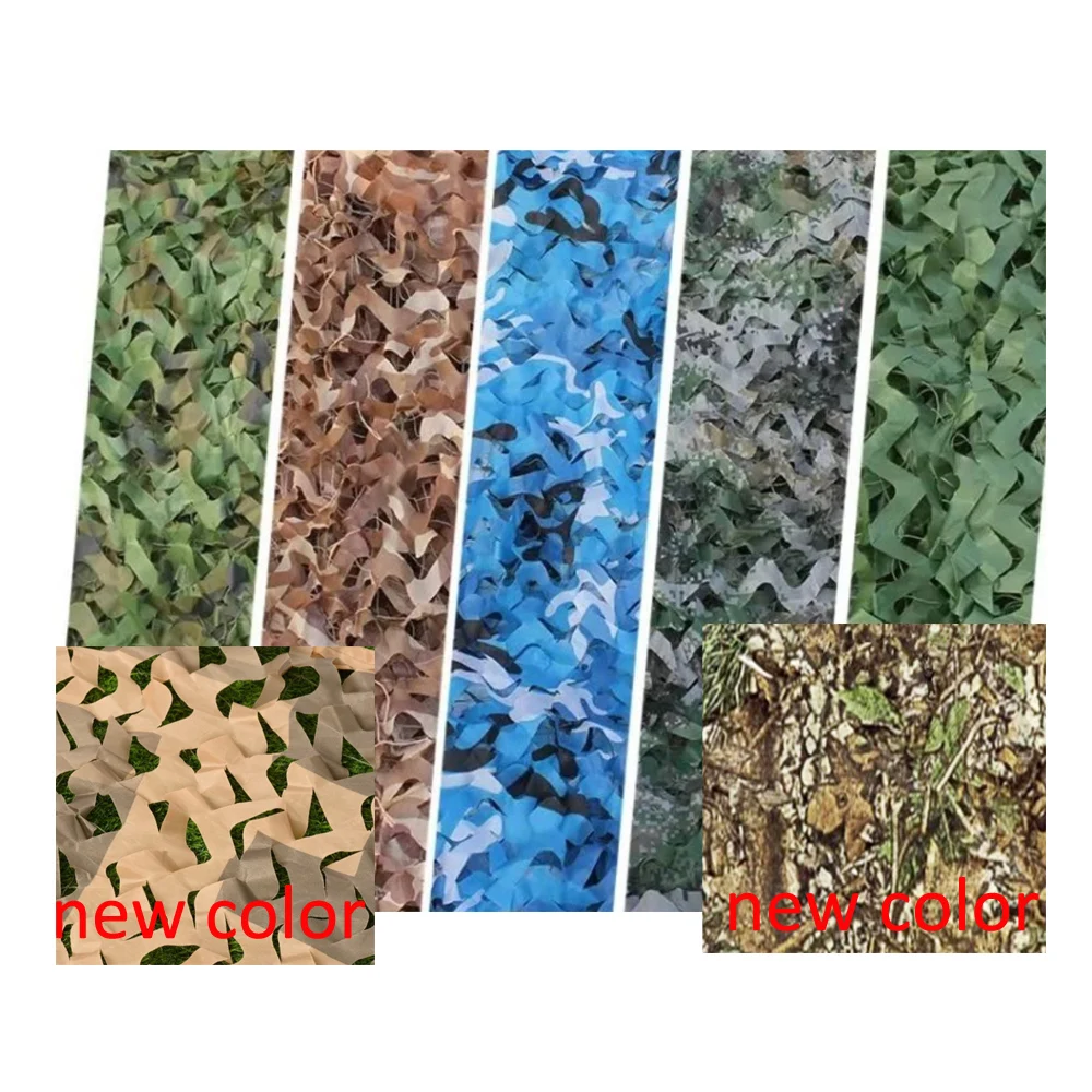 wholesale Tactical   camo net Camouflage Netting Decoration Blind Cover For Sunshade Camping Shooting Hunting