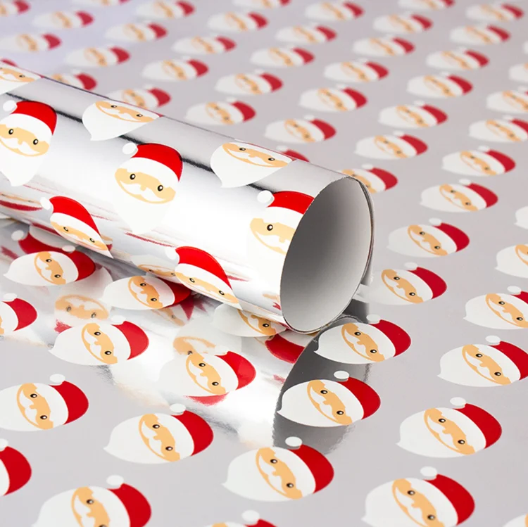 Christmas gift wrapper custom wrapping paper for packaging