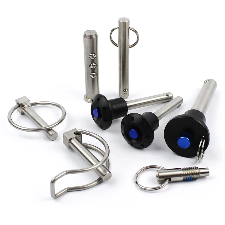 Быстросъемный фиксирующий штифт из нержавеющей стали предохранительный для производства динамиков