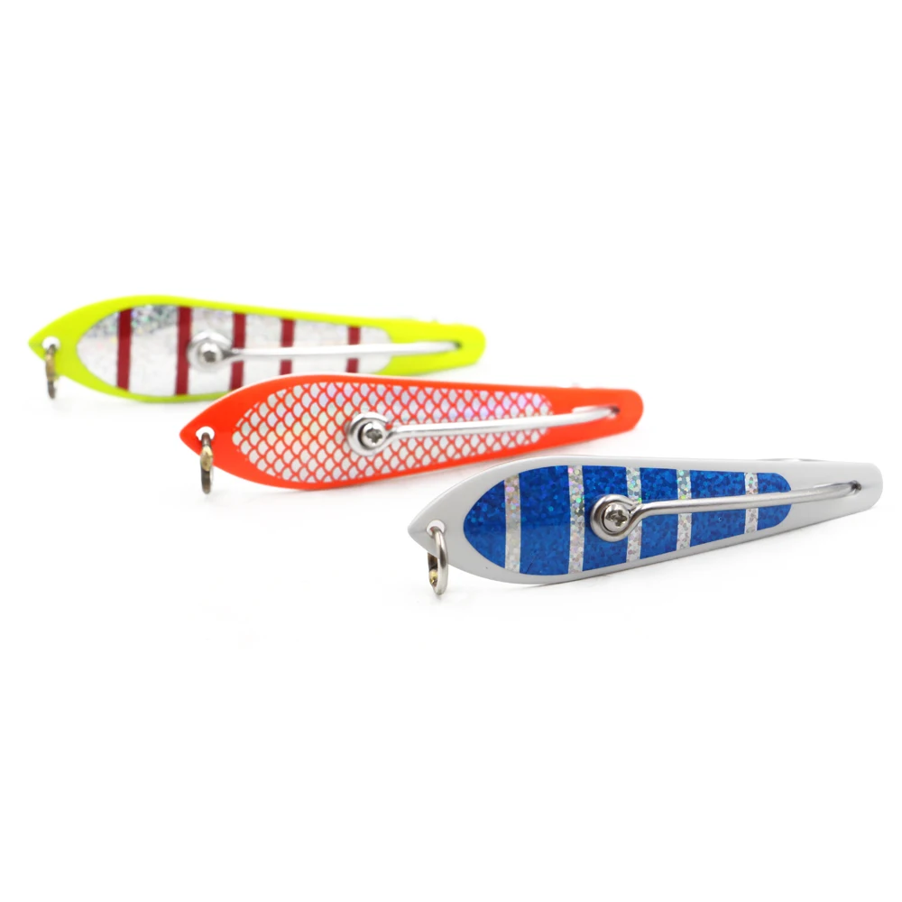 3.5 '9 cm Fishing Lure Spoon Lure Hard Baits Treble Hook Pesca Fishing Tackle Winter Fishing Tackle