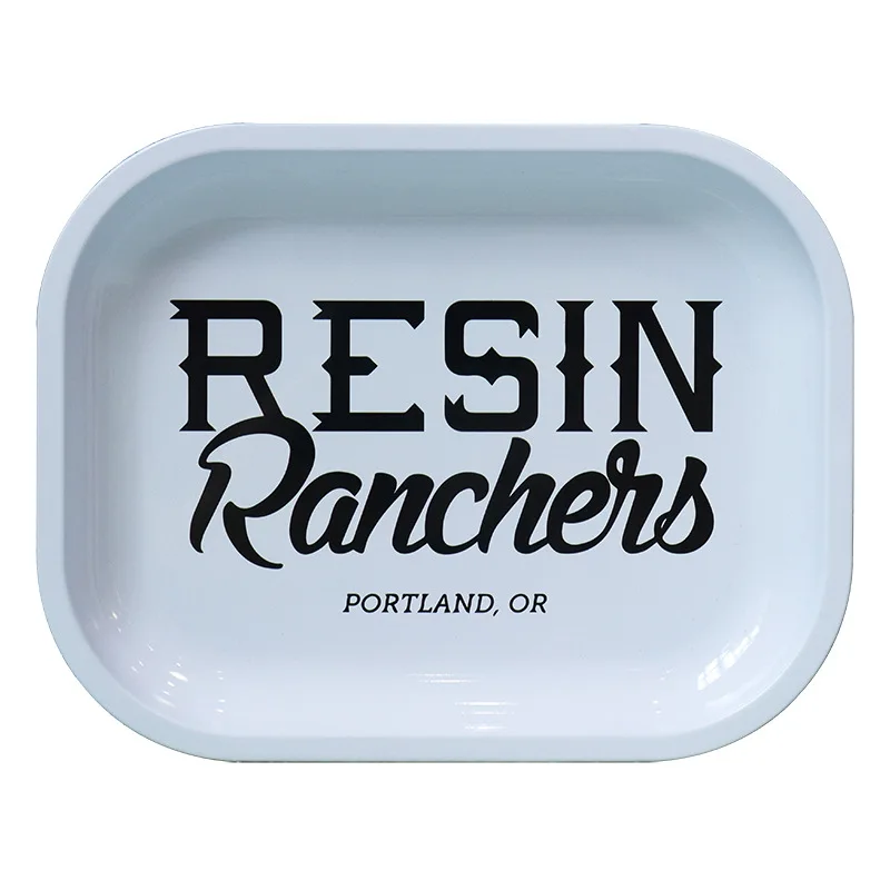 Custom Logo Cigarette Smoking Accessories Wholesale Metal Tobacco Rolling Tray
