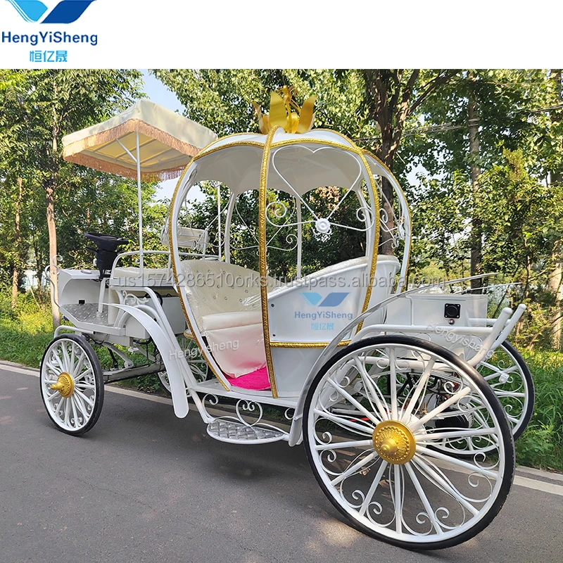 Высокое качество повозка для свадьбы электрическая коляска из тыквы Золушки распродажа