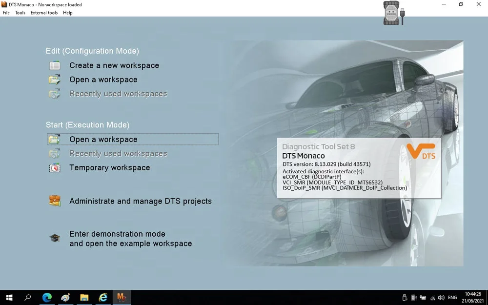 ALLSCANNER VXDIAG 2TB Hard Drive with Full Brands Software for VXDIAG MULTI TOOL