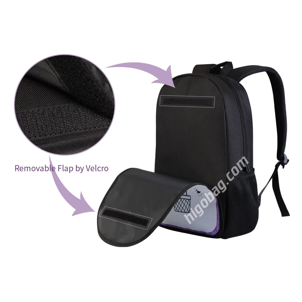 Coloring Drawings Backpack Children Paint Color School Bags for Kids