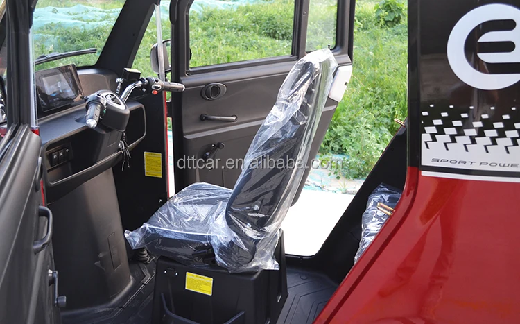 new product Best Safety Fully Enclosed Electric tricycle Rickshaw Taxi Passenger Tricycle