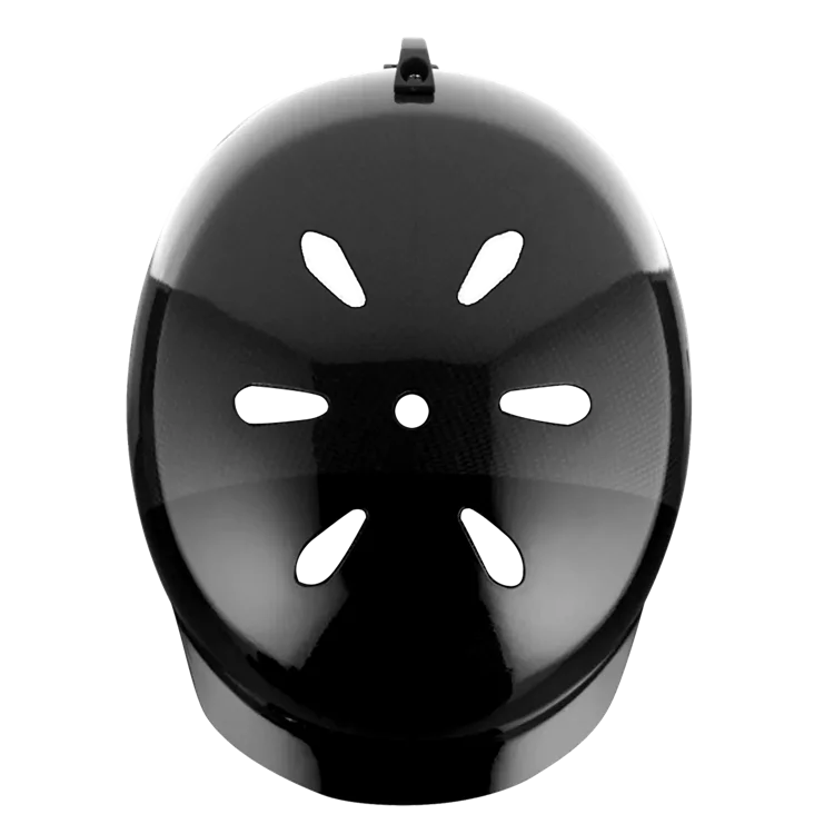 New arrival winter hot sale product High quality hard Carbon Fiber Helmet for snow sport skiing snowboard ski