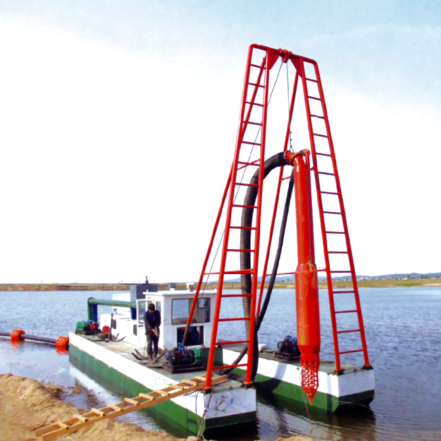 6 inch cheap  small sand dredger for supplying