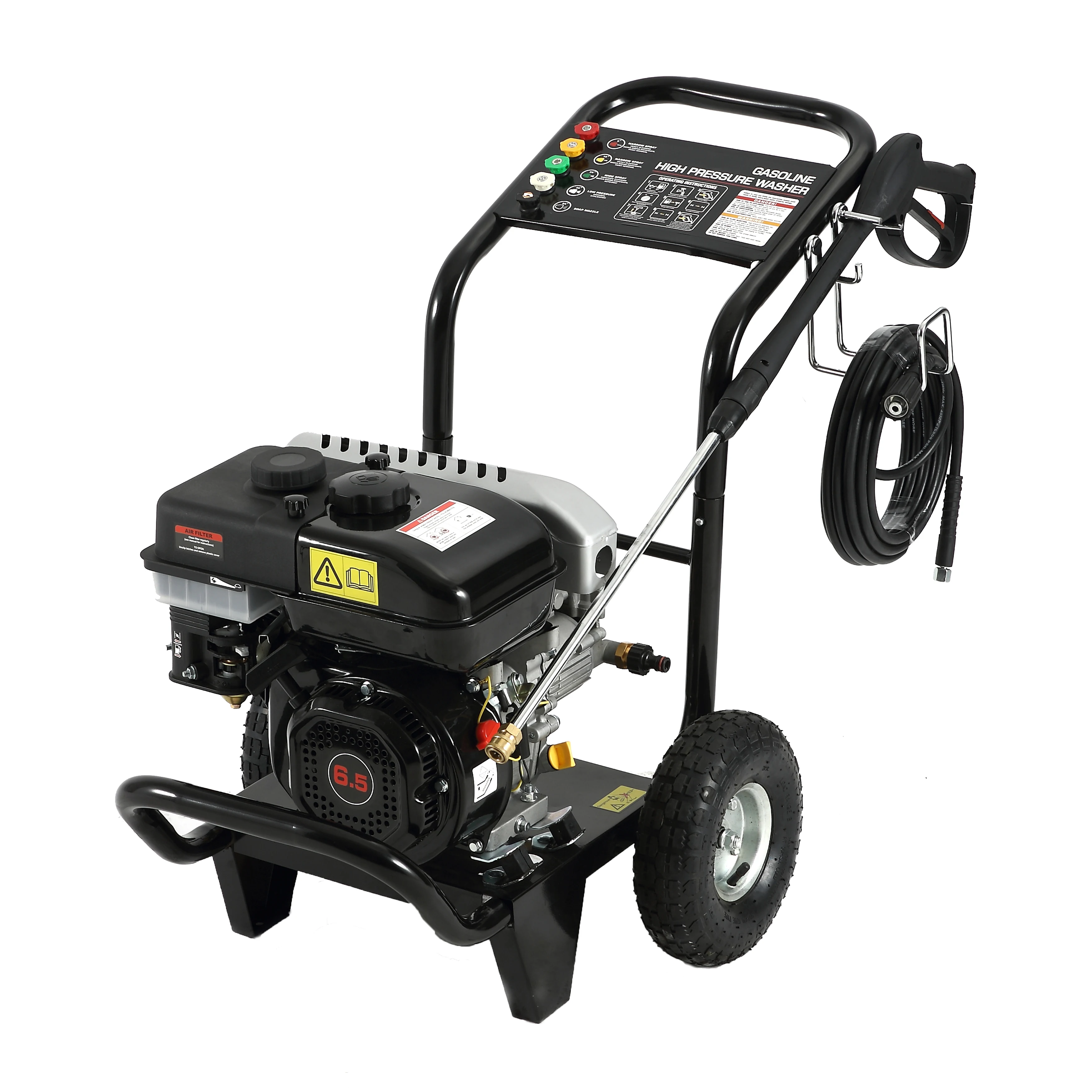 6.5HP 4-stroke OHV with oil sensor 180Bar 2500psi Gasoline Engine High Pressure Car Washer