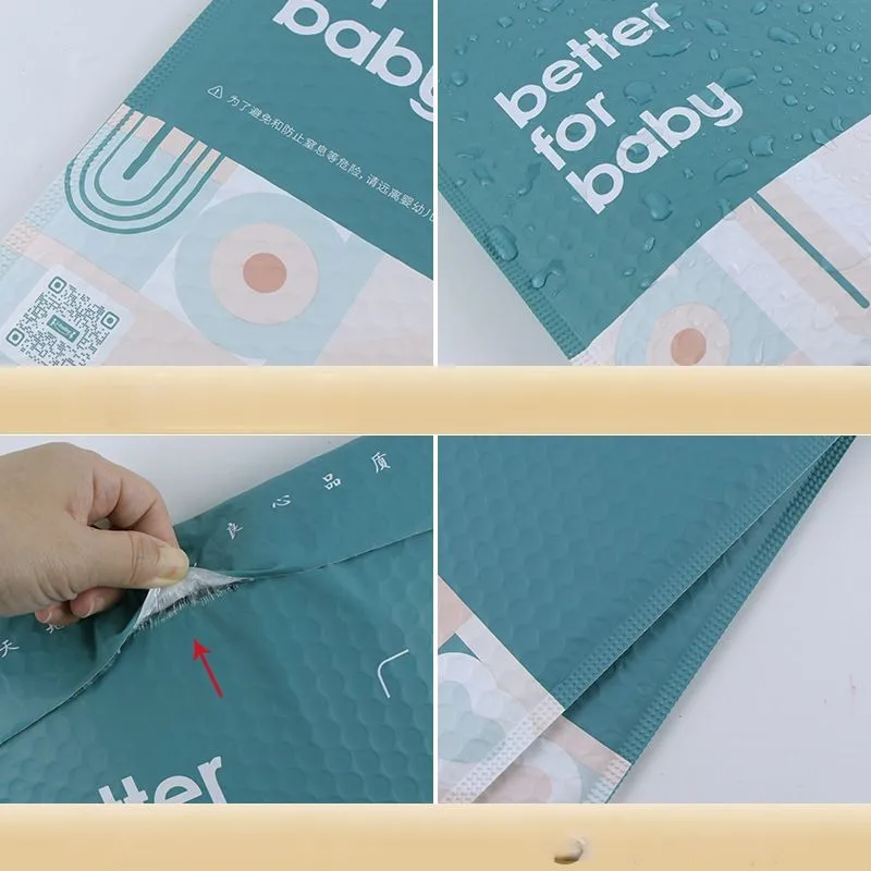Wholesale Well Designed Custom Anticollision Shockproof Bubble Bag Mailer For Gift Shipping Packaging