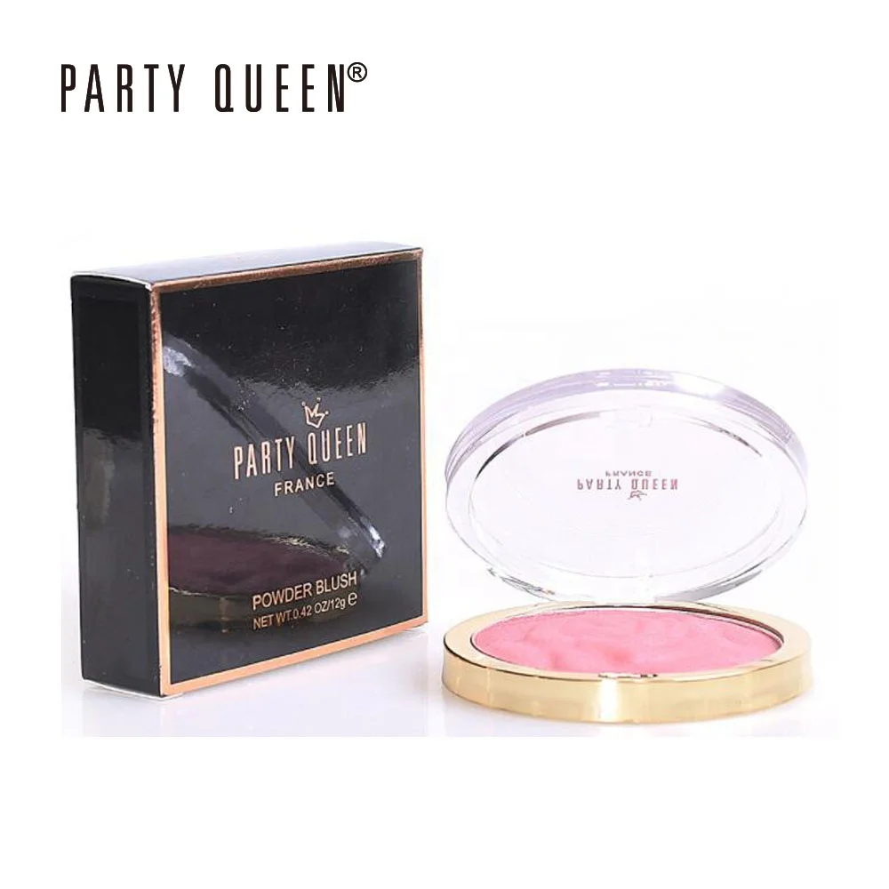
PARTY QUEEN Factory Professional Cheek Blusher High Pigment Blush On Make Up Rose Blush For Beauty 