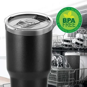 Vasos Tumblers Aislado al aspiradora Vaso Térmico de Acero Inoxidable Taza Aislante Frio y Cafe Caliente Termo con Tapa y Pajita