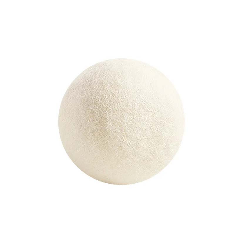New Trends  Custom  Reusable Laundry 7cm organic laundry ball handmade 100% wool dryer balls