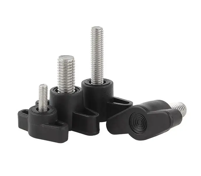Straight hand screw Plastic head mechanical handle bolt 304 stainless steel Z-handle hand screw