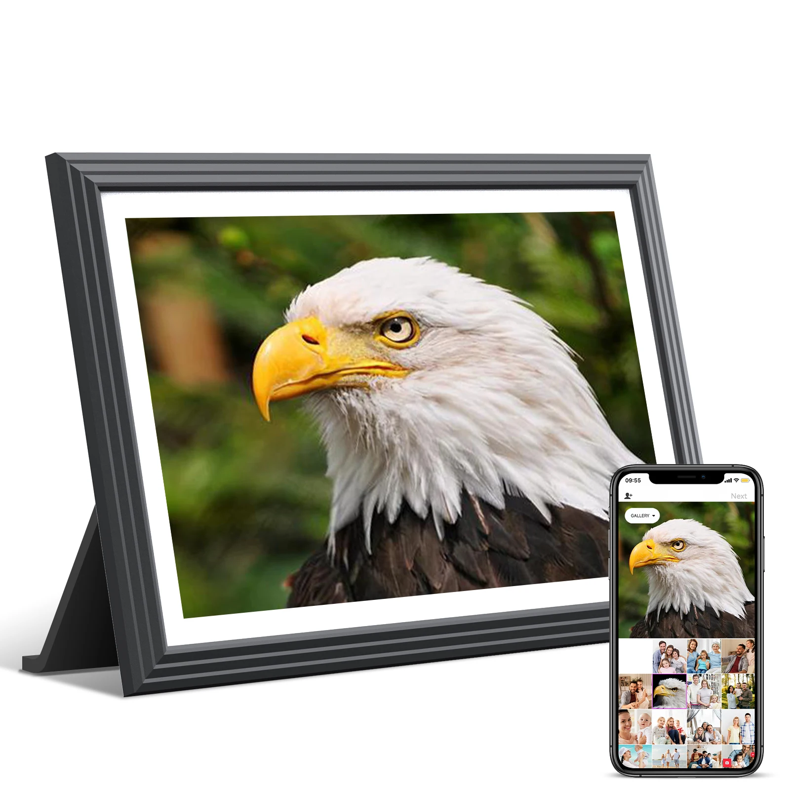 Hot Sale 10.1 Inch Wifi Touch Video Digital Photo Picture 1280x800 IPS HD Touch Screen Frameo Digital Photo Frame