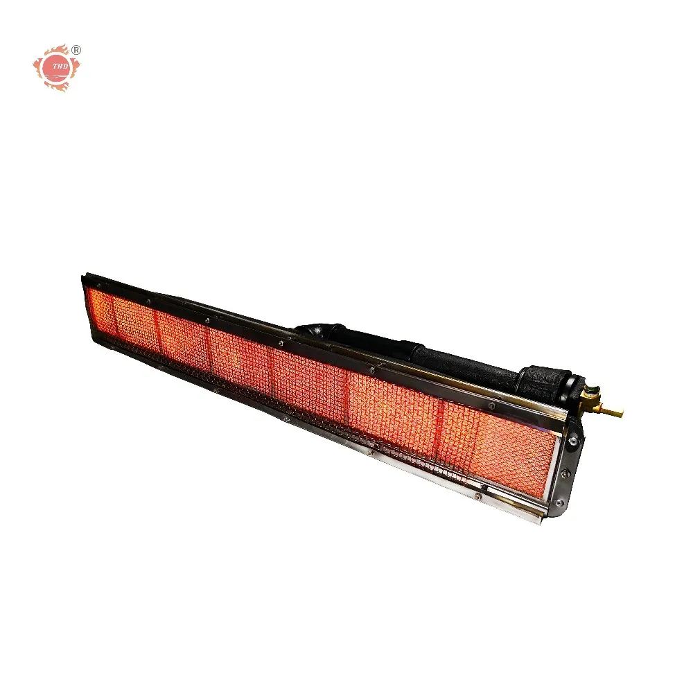 High-efficient infrared catalytic natural gas burner industrial gas heater for roasting duck.