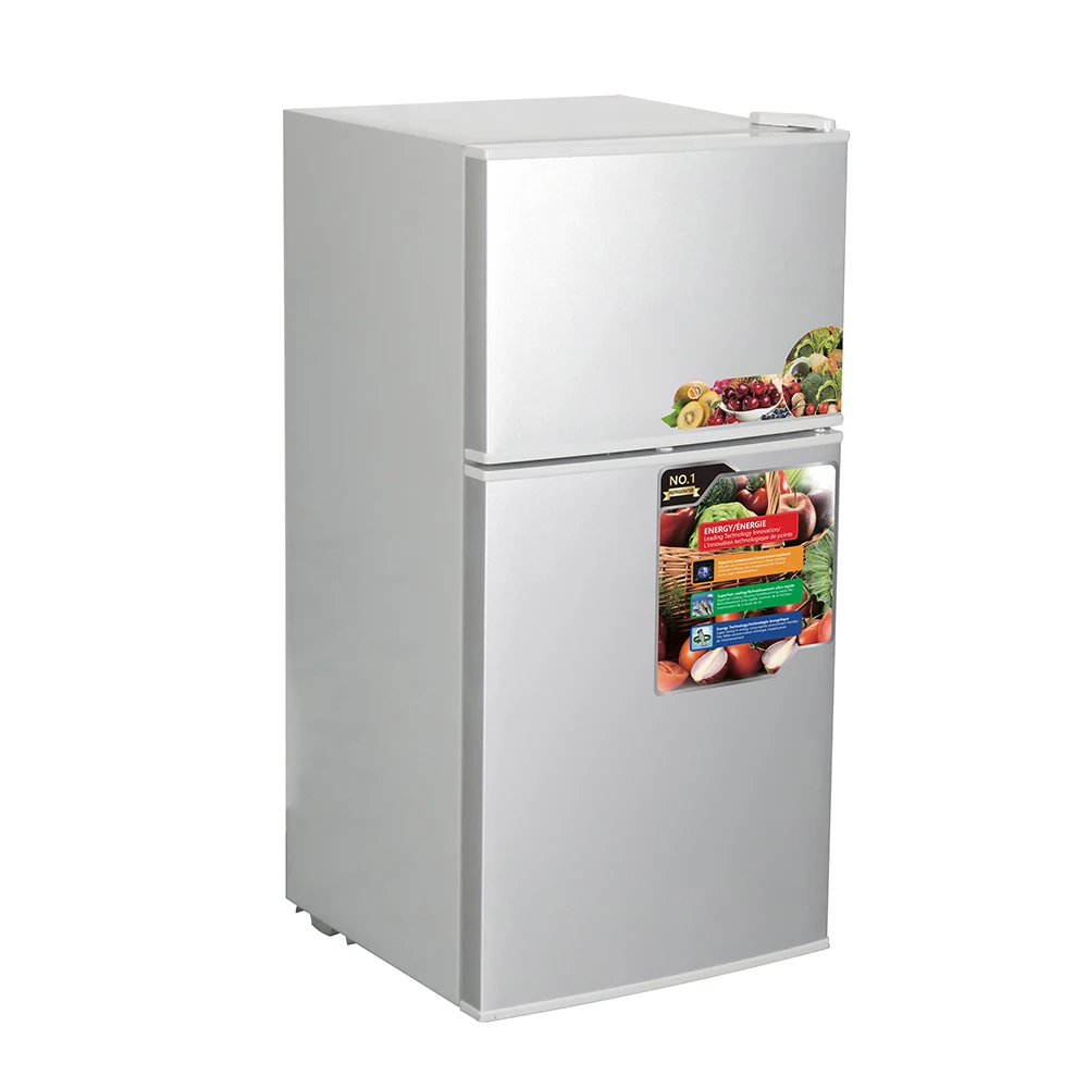 Vertical Household Small  Size  Double Door  78L Defrost Refrigerator With Inverter Compressor