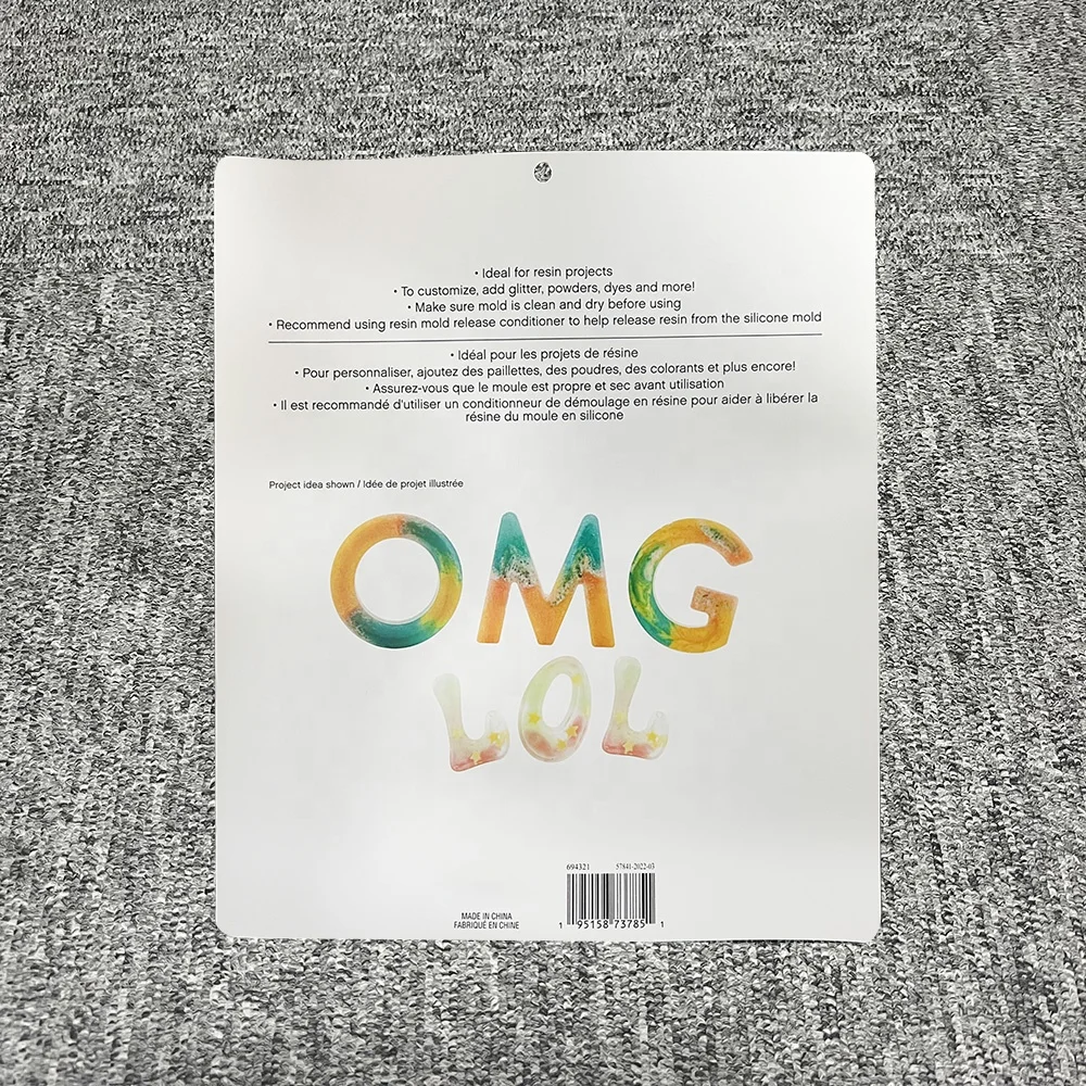 Epoxy Resin Alpha VP Mold Silicone Mould DIY Handcraft Making Tools