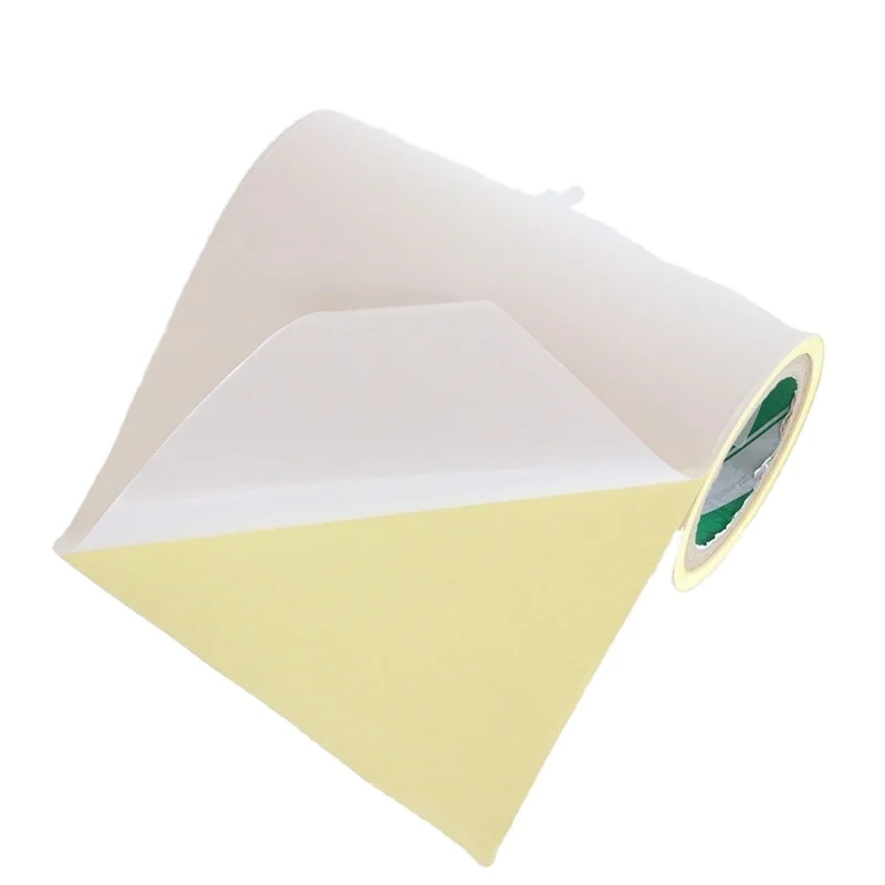 Self Adhesive   Customized Cast Coated  Sticker Hot glue Paper For Sticker Label In Roll/Sheets