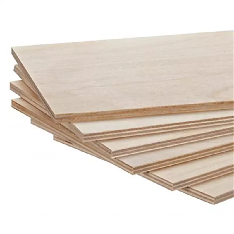 3mm 5mm 19mm basswood/poplar/birch Laser Cut Plywood Wood Board for decoration