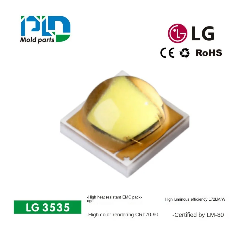 LG3535 Lamp Bead LED Flashlight from South Korea High Power 5W Super Bright with 1W Luminous Efficiency