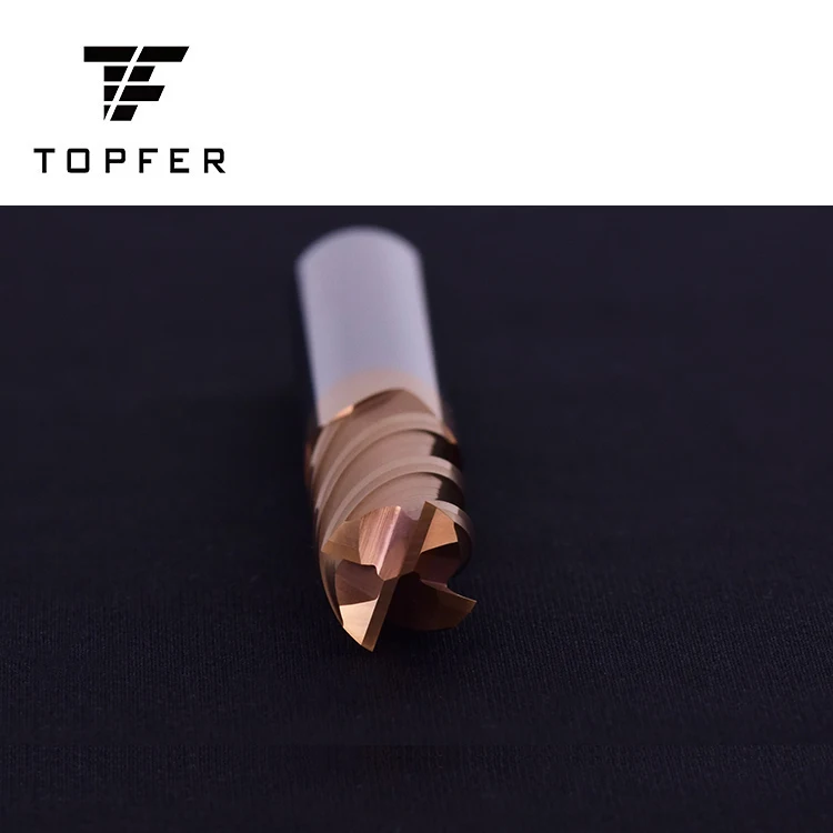 
2F/4F Solid Carbide Micro V Groove cnc Cutting Tool Square End Mill for Wood 3mm 