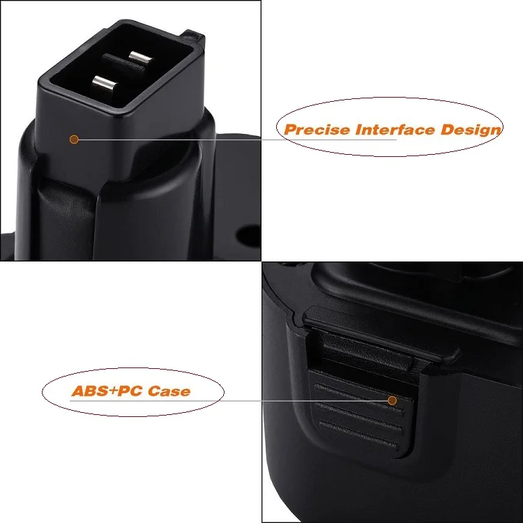 Replacement B&D 2500mAh Ni-Cd  Ni-Mh 14.4V Battery A9262 A9276 A9527 PS140