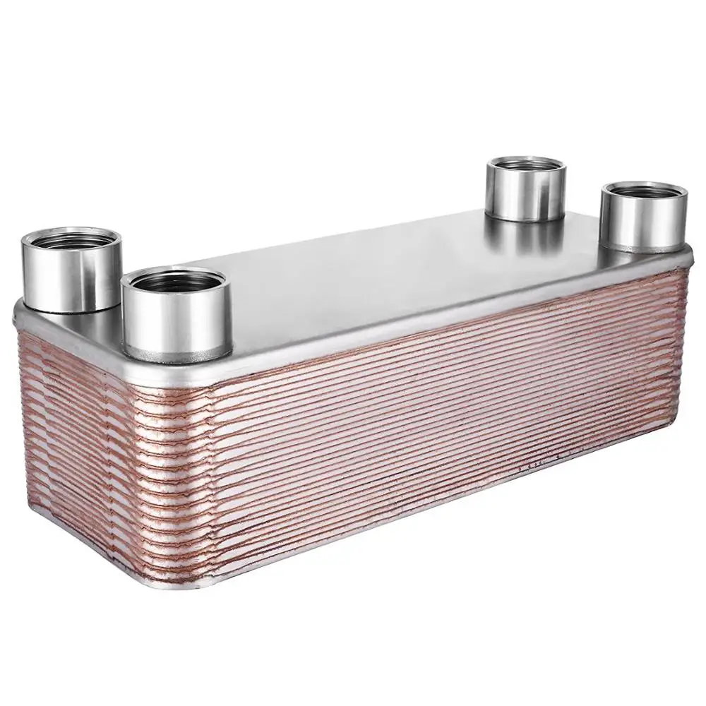 Water to freon condenser