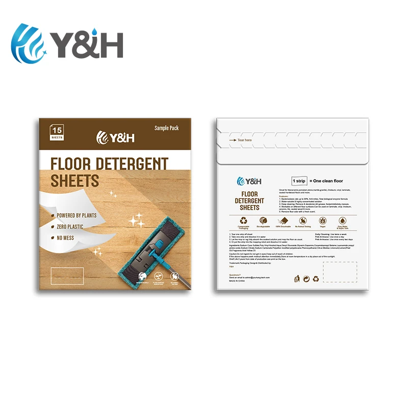 Floor cleaning sheets cleaner dissolver paper cleaning sheet Home Office Hotel Floor Dust Remover Detergent Sheet