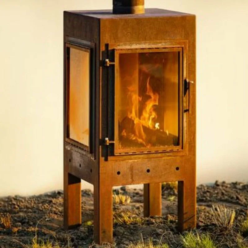 New Home Products Arrivals Smokeless Wood Burning Stoves Outdoor Steel Fireplace
