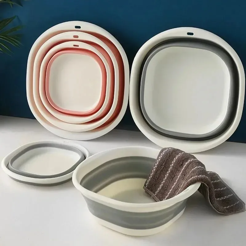 new design convenient hanging hand Outdoor travel wash basin Portable foldable washbasin set