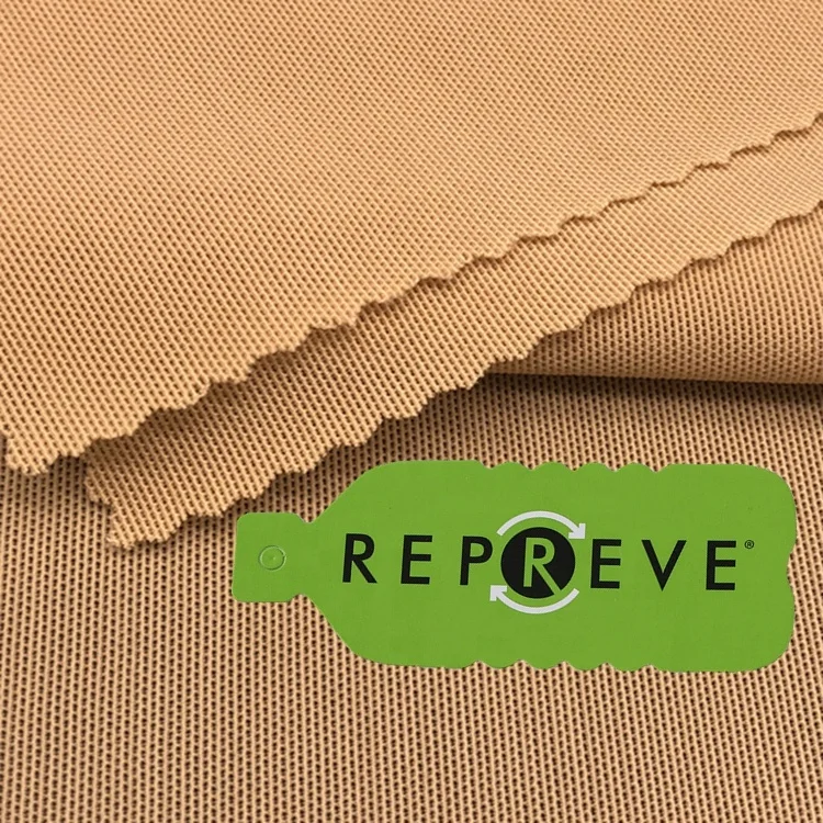 Factory Direct Sales Breathable Anti-bacteria Recycled 82% Nylon 18% Spandex Mesh Tulle Pet Bottle Fabric For Underwear/Dress