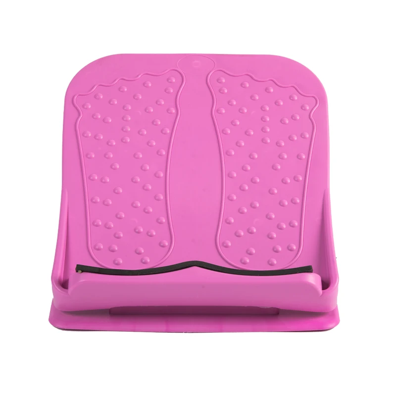 SHENGDE Foot And Leg Stretcher Professional Custom Logo Gym Exercise Fitness Squats Balancing Pink Slant Board Calf Stretcher