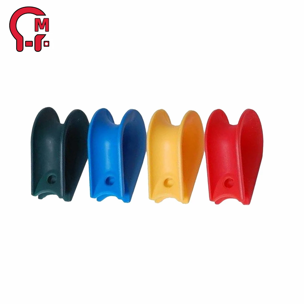HLM White Nylon Plastic Thimble for 12/16mm Nylon Cord Plastic Rope Thimble