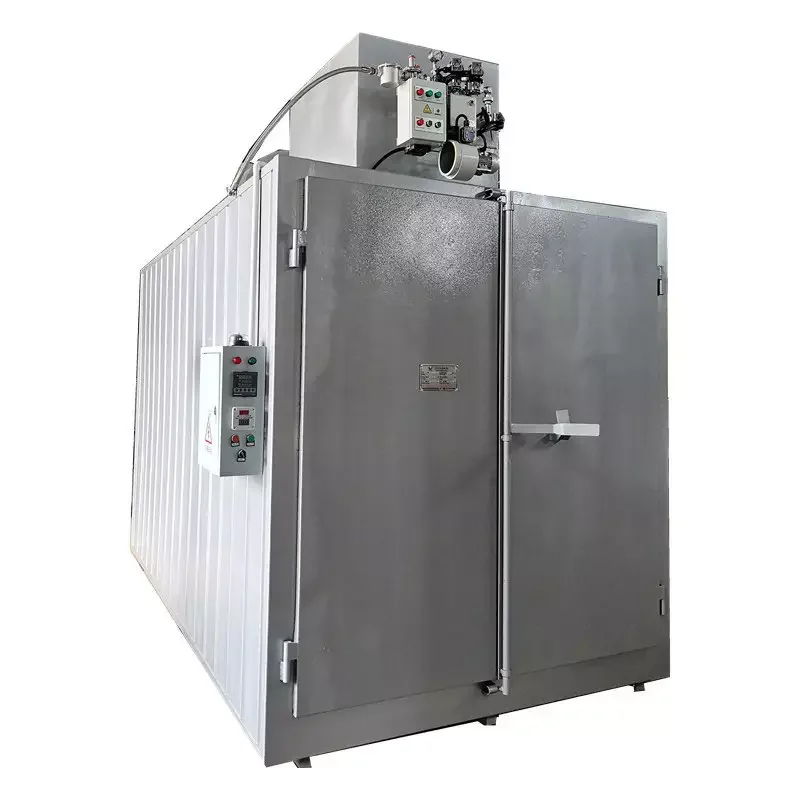 Large Batch Customized  LPG / GAS / Diesel Heating Powder Coating Curing Oven Cure Paint Powder Metal Frames