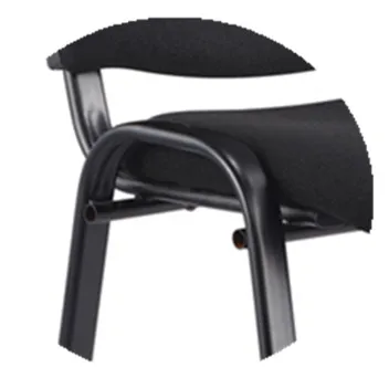 Leather Seat Training Chair Without Wheels 150kgs Silla de visita
