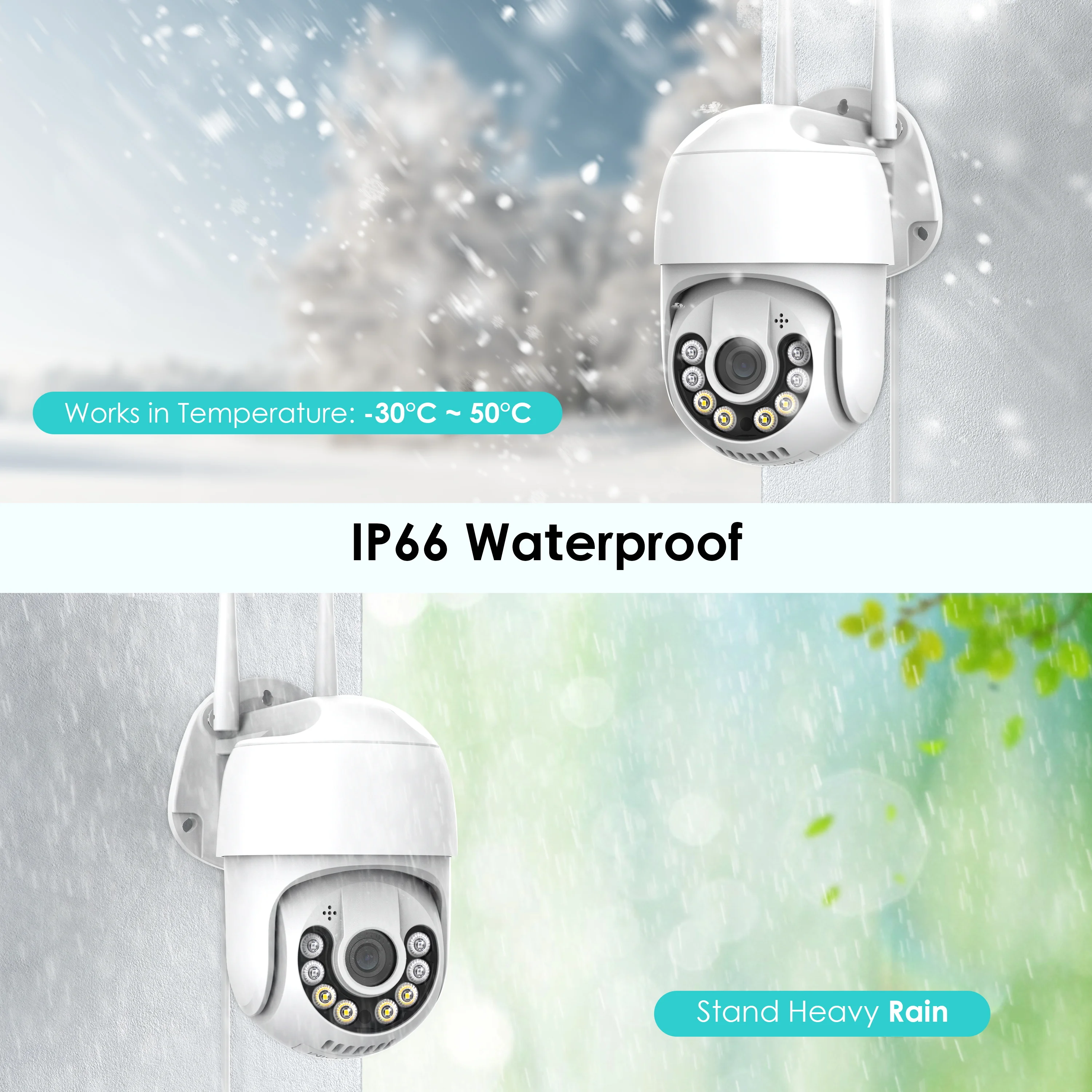 5MP Wireless IP Camera 3MP 5X Zoom Outdoor waterproof WIFI PTZ Speed Dome Camera HD 1080P 2MP AI Auto Tracking CCTV Camera