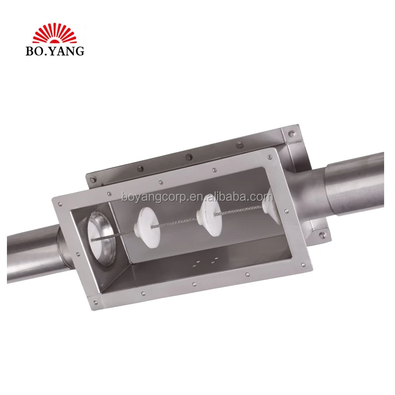 Customized Tubular Wire Rope Conveyor wire rope conveyor parts chain disc feeding system