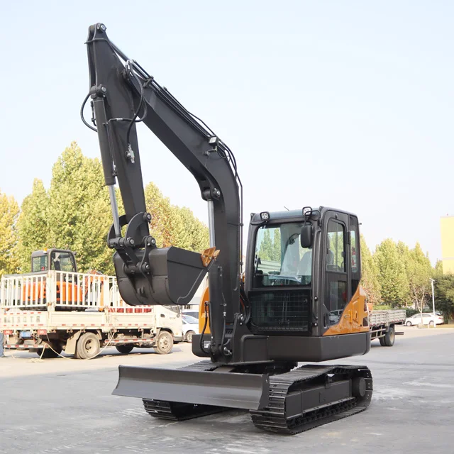 Excavator 6.5ton Construction New Earthmoving Machinery Factory for Sale