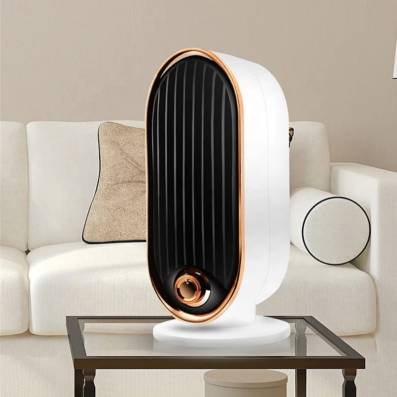 High Quality Office House Use heaters fan 800W PTC Portable Mini Low Noise Electric Fan Heater Household