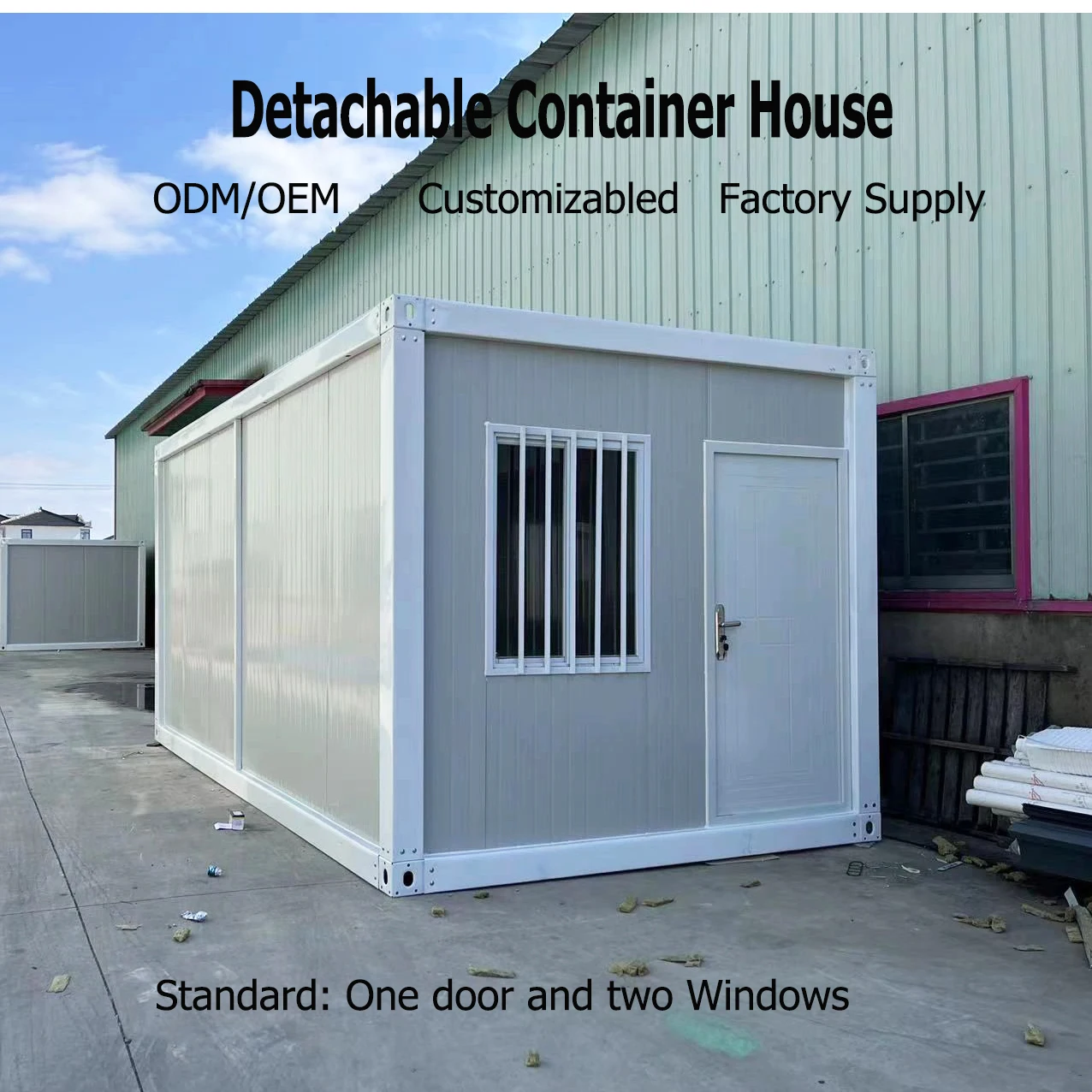 2024 Customized container homes Prefabricated Living casa modular Detachable Container House prefab tiny house