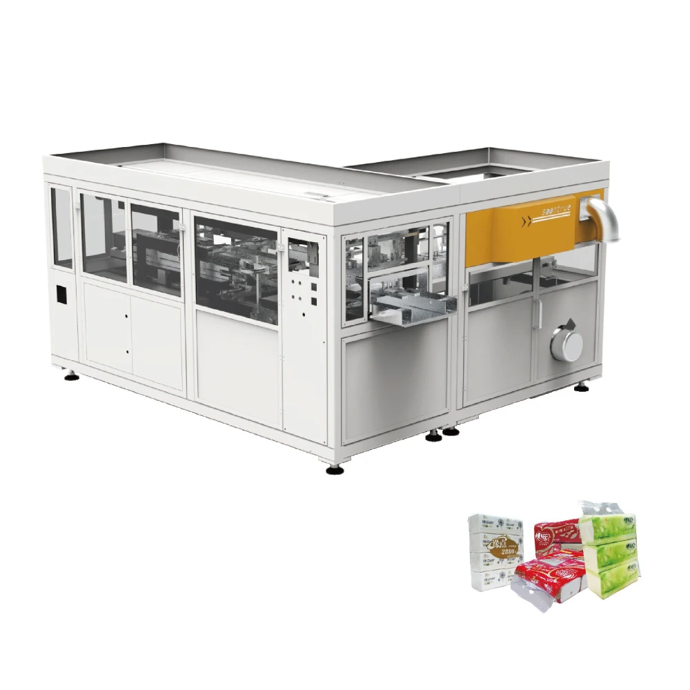 Original Factory China Automatic Single Bag Soft Facial Tissue Paper Packaging Machine Bundling Machine Suppliers