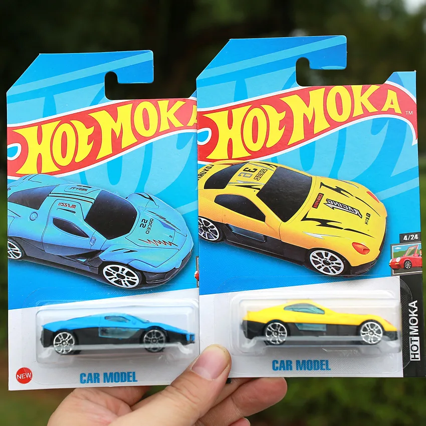 HOTMOKA Hybrid 24 Sporty Car Models Diecast Alloy Racing Toys for Children Small & Sports Cars Hot Metal Toy Cars