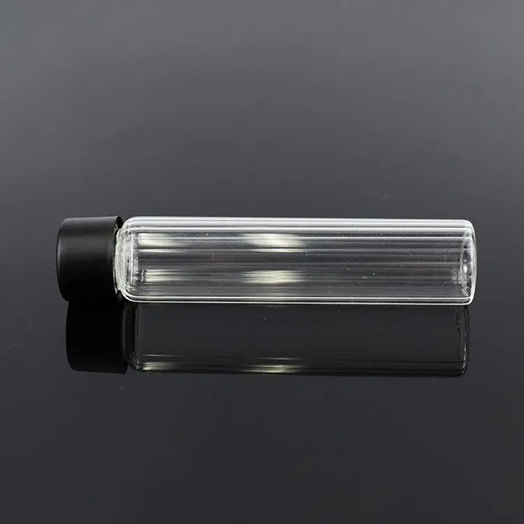 Custom Any Length Brand Borosilicate Glass tube 80mm 115mm 116mm 125mm with Child Resistant Cap for J tubes
