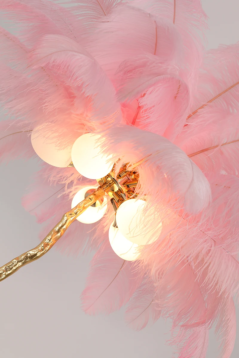 Brass Bar Feather Floor Lamp Sintechno 65 Tree Target For A Small Globes World Market Green Bay Packers Afeef 73 Led Brightech